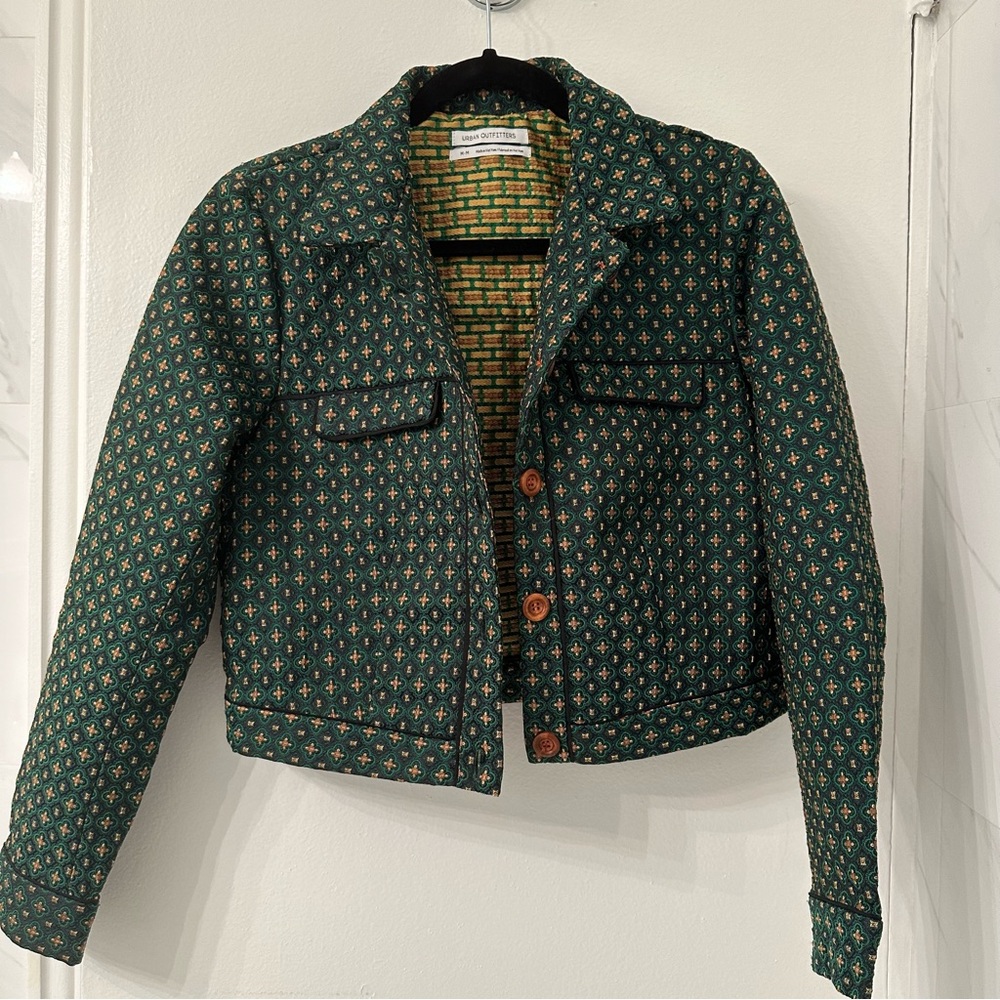 Urban Outfitters Peggy Jacquard Jacket